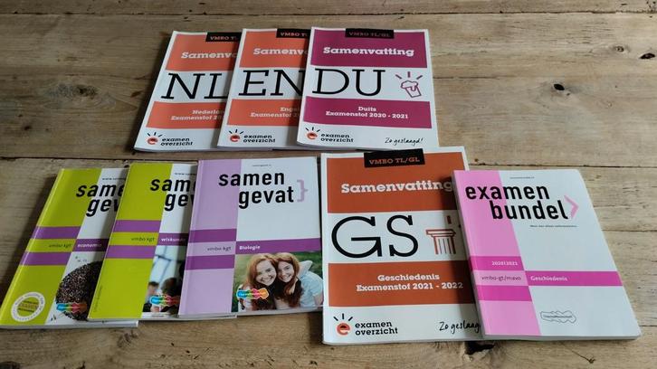 Samengevat & Examenbundels VMBO GT €5 per stuk ., Boeken, Schoolboeken, Ophalen of Verzenden