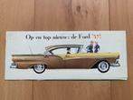Ford USAmodeljaar 1957 - Fairlane en Custom - Folder, Gelezen, Ford, Ford - USA, Verzenden