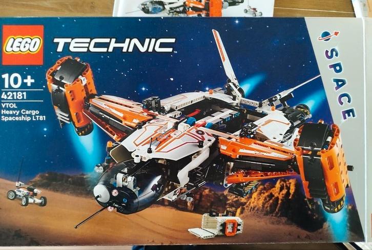 LEGO Technic VTOL Vrachtruimteschip LT81 (42181), Kinderen en Baby's, Speelgoed | Duplo en Lego, Zo goed als nieuw, Lego, Complete set