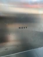 NOVY eilandkap rvs 100 cm breed!!!, Witgoed en Apparatuur, Afzuigkappen, Ophalen, Zo goed als nieuw, 200 tot 400 m³ per uur, Wandschouwkap