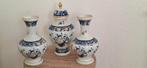 Kaststel BAVARIA,  met pauwen en gouden rand., Antiek en Kunst, Antiek | Vazen, Ophalen