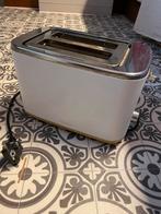 Broodrooster wit Quigg houtlook - Gebruikt, Ophalen of Verzenden, Gebruikt, Uitneembare kruimellade