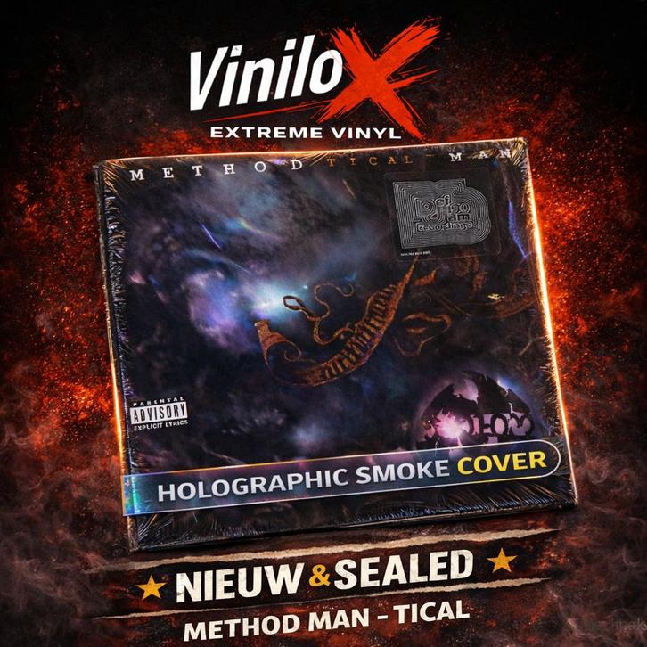 Method Man – Tical | LP | Holographic Cover | Sealed, Cd's en Dvd's, Vinyl | Hiphop en Rap, Nieuw in verpakking, 2000 tot heden