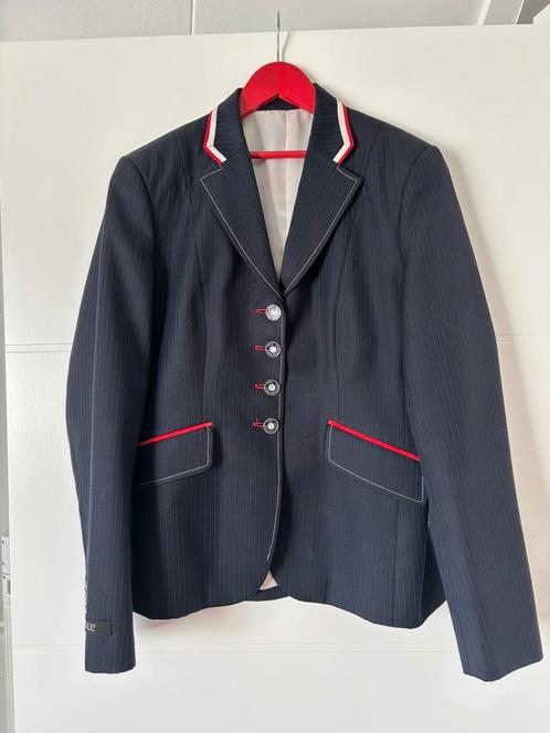 Donkerblauw rijjasje van Juuls, Dieren en Toebehoren, Paardrijkleding, Zo goed als nieuw, Dames, Bovenkleding, Dressuur, Ophalen of Verzenden