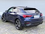 Audi Q3 Sportback 45 TFSI e S-LINE|ACC|360 CAMERA|TREKHAAK|B, Auto's, Audi, Gebruikt, Zwart, Blauw, Hybride Elektrisch/Benzine