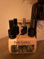 Pink gellac set!, Ophalen of Verzenden, Zo goed als nieuw, Overige kleuren, Handen en Nagels