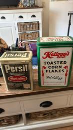 Lot twee blikken persil en kellogg s zie foto, Ophalen of Verzenden, Zo goed als nieuw, Overige, Overige merken