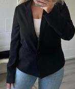 Steps korte zwarte blazer met knoopsluiting en zakken, Kleding | Dames, Maat 38/40 (M), Zwart, Ophalen of Verzenden, Zo goed als nieuw