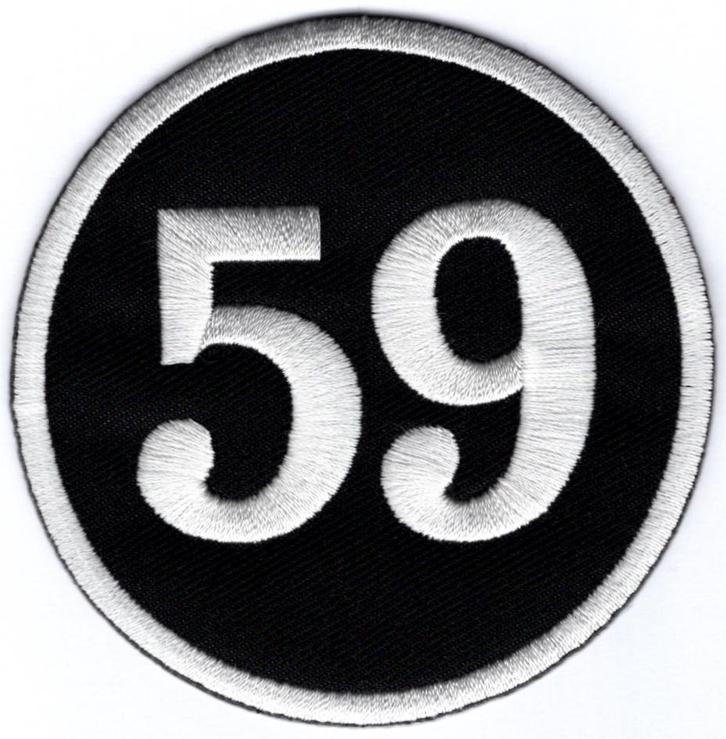59 Ace Cafe Racer stoffen opstrijk patch embleem #1, Motoren, Accessoires | Stickers, Verzenden