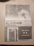 Plisséhordeur Bruynzeel, Doe-het-zelf en Verbouw, Deuren en Horren, 80 tot 100 cm, Hordeur, Ophalen of Verzenden, Zo goed als nieuw