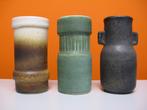 3x vintage vaas Loré Beesel keramiek Matt Camps jaren 70s, Overige kleuren, Aardewerk of Porselein, Ophalen of Verzenden, Zo goed als nieuw