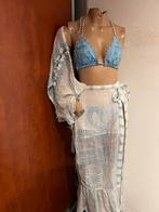 PIN-UP bikini top m broek s set s origineel zgan 4 DELEN, Blauw, G, Ophalen of Verzenden, Zo goed als nieuw