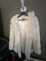 Faux Fur - Hooded with ears jacket ASOS, Ophalen of Verzenden, Gedragen, Maat 36 (S), Wit