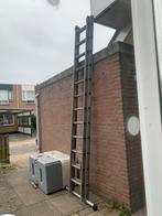 Telescoopladder 2x12 treden - 110 cm, Doe-het-zelf en Verbouw, Ladders en Trappen, Gebruikt, Ophalen of Verzenden, Ladder, Opvouwbaar of Inschuifbaar