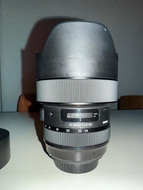 Sigma 14-24mm f2.8 canon EF groothoek zoomlens, Audio, Tv en Foto, Fotografie | Lenzen en Objectieven, Zo goed als nieuw, Groothoeklens