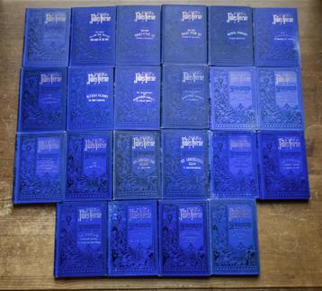 Jules Verne - 16 antieke  'blauwe bandjes' beschikbaar voor biedingen