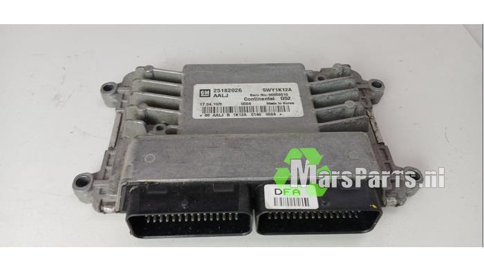 Computer Motormanagement van een Chevrolet Spark, Auto-onderdelen, Elektronica en Kabels, Chevrolet, Gebruikt, 3 maanden garantie