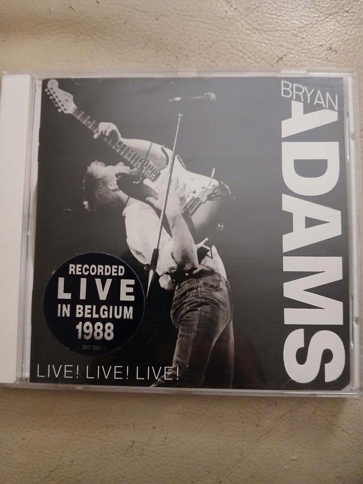 CD Bryan Adams - Live! Live! Live!, Cd's en Dvd's, Cd's | Rock, Gebruikt, Poprock, Ophalen of Verzenden