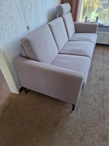 Relaxbank met uitschuifbaar zitvlak - 215cm breed beschikbaar voor biedingen