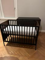 Kidsmill Vince Black/Walnut complete babykamer, Kinderen en Baby's, Kinderkamer | Complete kinderkamers, Ophalen, Zo goed als nieuw