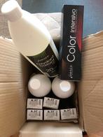 Haarverf 5x Carin 8.37 lichtbl goud kast. 2xWaterst.peroxide, Ophalen of Verzenden, Nieuw, Haarverzorger of -hersteller