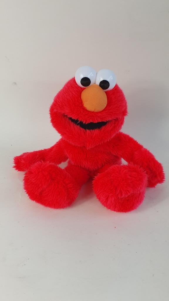 Elmo handpop Sesamstraat, 35 cm. 8A11, Kinderen en Baby's, Speelgoed | Knuffels en Pluche, Gebruikt, Overige typen, Ophalen of Verzenden