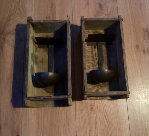 Muurdecoraties, 2 oude steenmals., Antiek en Kunst, Antiek | Woonaccessoires, Verzenden