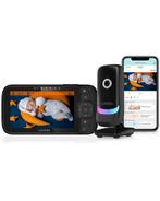 Luvion Essential Connect Babyfoon met App black edition., Kinderen en Baby's, Babyfoons, Ophalen of Verzenden, Zo goed als nieuw