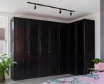 Ikea Pax kasten 236cm met zwarte deuren, 50 tot 75 cm, Zo goed als nieuw, 200 cm of meer, Ophalen
