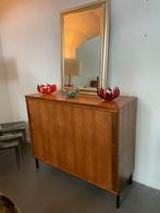 Wandkast dressoir vintage jaren 50 strak model, Ophalen, ., 2de hands, Zo goed als nieuw