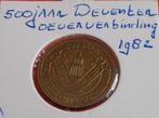 Penning - Nederland 500 jaar Deventer Oeververbinding 1982, Postzegels en Munten, Penningen en Medailles, Ophalen of Verzenden