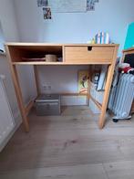 IKEA Nordkisa Bureau bamboe Zo Goed Als Nieuw, Huis en Inrichting, Tafels | Kaptafels, Ophalen, Bamboe - Japandy style, 50 tot 100 cm