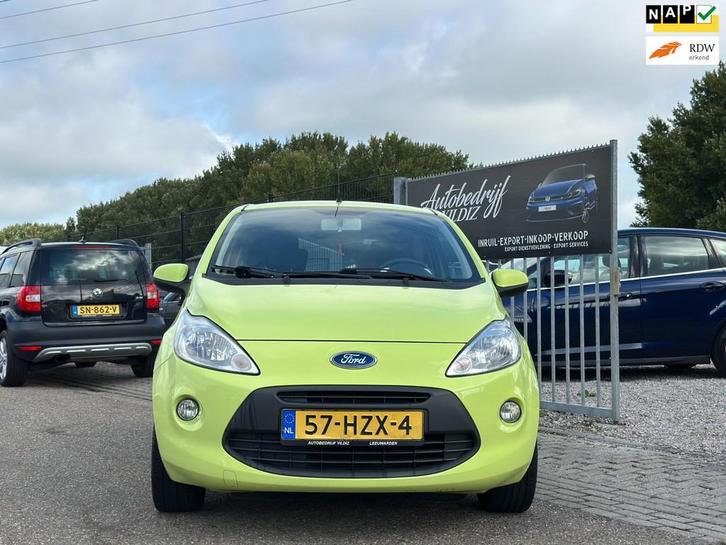 Ford Ka 1.2 Titanium inruil koopje! Elek-Pakket Airco, Auto's, Ford, Bedrijf, Te koop, Ka, ABS, Airbags, Airconditioning, Boordcomputer