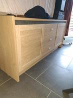 Dressoir en TV Kast - Hout met Lades en Deuren, Huis en Inrichting, Kasten | Dressoirs, Ophalen, 150 tot 200 cm, Modern, 25 tot 50 cm