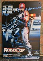 ROBOCOP METALEN Wandbord retro film poster game, Verzenden, Nieuw, Film, Foto of Kaart