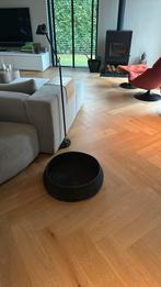 Zwart, gevlochten stevige rieten mand, Ophalen, Zo goed als nieuw, Rechthoekig, Overige materialen