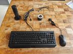 Razer Gaming Set : Keyboard, Muis, Webcam, Microfoon, Computers en Software, Toetsenborden, Ophalen, Zo goed als nieuw, Multimediatoetsen