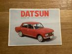 Datsun 1300 Brochure - Zeldzaam!, Ophalen of Verzenden, Gelezen, Nissan