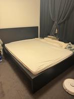 Tweepersoonsbedframe met hoofdbord, Huis en Inrichting, Slaapkamer | Bedden, Tweepersoons, Ophalen of Verzenden, Zo goed als nieuw