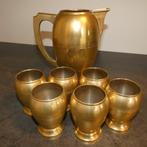 Art Deco - kan met 6 bekers [1642], Ophalen