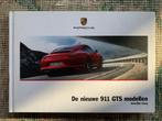 Nederlandse brochure Porsche 911 991 GTS 2017, Boeken, Porsche, Nieuw, Ophalen of Verzenden, Porsche