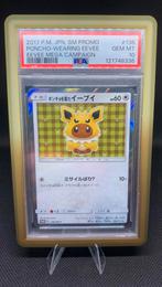 Pokemon/Poncho-Wearing Eevee #138 PSA 10, Ophalen, Zo goed als nieuw, Losse kaart, Foil