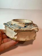 Antieke Talavera De La Reina Inktpot, 18e Eeuw, Ophalen of Verzenden