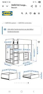 Ikea smastad...mag gelijk weg, Huis en Inrichting, Ophalen, Eenpersoons, Zo goed als nieuw, 200 cm