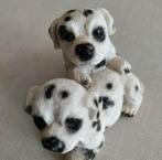 Hondjes,Dalmatiërs,2 stuks,Hond,wit,zwart,beeldje,7 cmx 4 cm, Ophalen of Verzenden, Nieuw, Dier