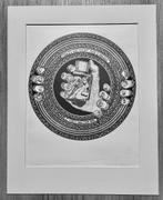 Zeefdruk Fred van der Wal in passe-partout, Verzenden