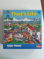 Goliath That's Life 931245 Traffic Jam Beach 1000 stukjes, Ophalen of Verzenden, 500 t/m 1500 stukjes, Gebruikt, Legpuzzel