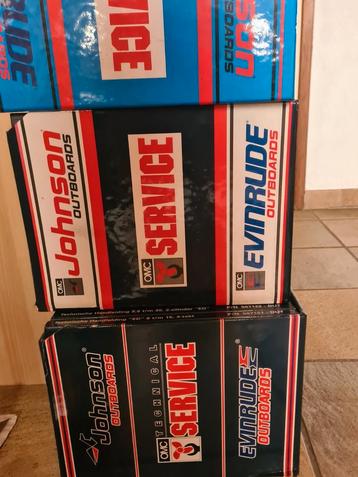 Technische handleidingen EVINRUDE JOHNSON OUTBOARDS beschikbaar voor biedingen