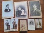 Oude foto's op karton CDV, Verzenden, Voor 1940