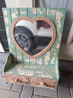 Brocant wandkastje, Huis en Inrichting, Tafels | Kaptafels, Ophalen of Verzenden, 50 tot 100 cm, Minder dan 100 cm